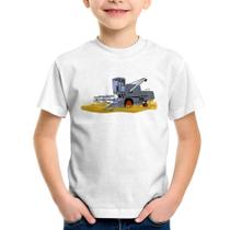 Camiseta Infantil Colheitadeira - Foca na Moda