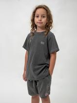 Camiseta Infantil Concept Manly Chumbo Camiseta Infantil Concept Manly Chumbo