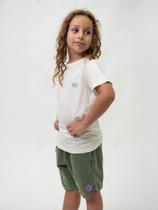Camiseta Infantil Concept Manly Off White Camiseta Infantil Concept Manly Off White