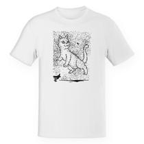 Camiseta Infantil Constelacao Gato Camiseta Infantil Constelacao Gato