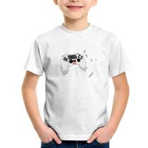 Camiseta Infantil Controle Carinha - Foca na Moda