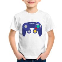 Camiseta Infantil Controle Retrô Vídeo Game Gamepad - Foca na Moda