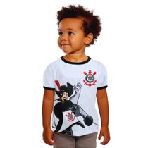 Camiseta Infantil Corinthians Mascote Mosqueteiro Oficial Camiseta Infantil Corinthians Mascote Mosqueteiro Oficial