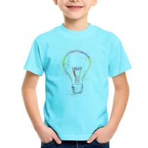 Camiseta Infantil Creative Bulb - Foca na Moda
