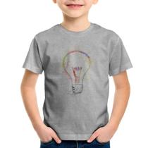 Camiseta Infantil Creative Bulb - Foca na Moda