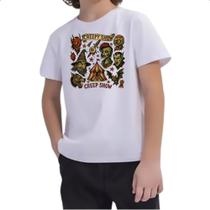 Camiseta Infantil Creepy Show Camiseta Infantil Creepy Show