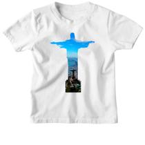 Camiseta Infantil Cristo redentor RJ