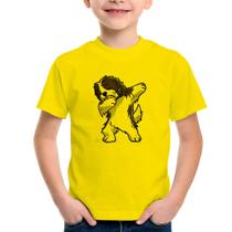 Camiseta Infantil Cute Dabbing Havanese Dog - Foca na Moda