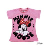 Camiseta infantil da Minnie Camiseta infantil da Minnie
