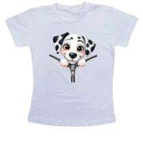 Camiseta Infantil Dalmata no Ziper