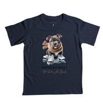 Camiseta Infantil de Algodão American Bully