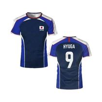 Camiseta Infantil De Futebol Com Bandeira Japonesa Do Anime Captain Tsubasa, Camiseta Esportiva