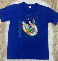 Camiseta Infantil de Led do Sonic
