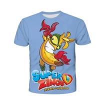 Camiseta Infantil De Manga Curta, Super Zings, Anime, Jogos, Streetwear, Roupas Infantis