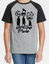Camiseta Infantil Depeche Mode - Alternativo Basico