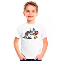 Camiseta Infantil Desenho Frank Puxa Penas 03