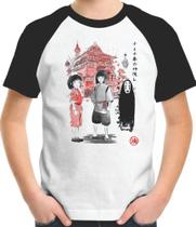 Camiseta Infantil Desenho Japonês