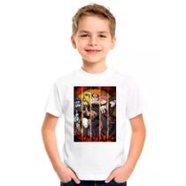 Camiseta Infantil Desenho Naruto Anime 07