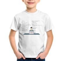 Camiseta Infantil Desenvolvedor Front-end CSS - Foca na Moda