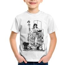 Camiseta Infantil Deusa Ceres - Foca na Moda