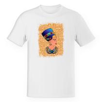Camiseta Infantil Deusa Nefertiti Ilustração