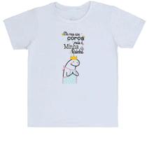 Camiseta Infantil Dia das mães Flork não usa coroa Camiseta Infantil Dia das mães Flork não usa coroa