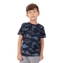 Camiseta Infantil Dinossauros Kiki