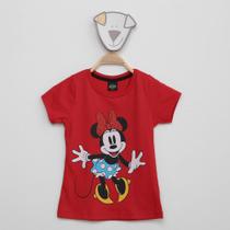 Camiseta Infantil Disney Minnie Mouse Menina