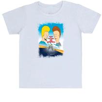 Camiseta Infantil Divertida Beavis and Butthead Thumbs Up