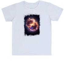 Camiseta Infantil Divertida Big Bang Universo 1