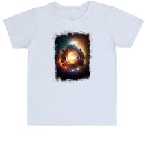Camiseta Infantil Divertida Big Bang Universo 2
