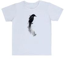 Camiseta Infantil Divertida Corvo lenda indigena - Alearts