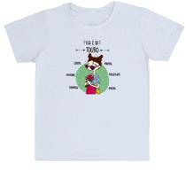 Camiseta Infantil Divertida Ela é de Touro