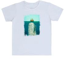 Camiseta Infantil Divertida Lendas do Mar Moby Dick 04 - Alearts