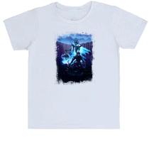 Camiseta Infantil Divertida Necro Lich