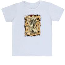 Camiseta Infantil Divertida Necronomicon Fragmento Deusa Hiperbória