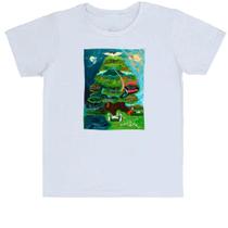 Camiseta Infantil Divertida Yggdrasil a árvore da vida Mitologia Nórdica