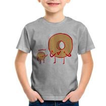 Camiseta Infantil Donuts - Foca na Moda