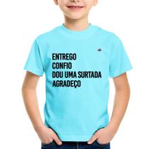 Camiseta Infantil Dou uma surtada - Foca na Moda