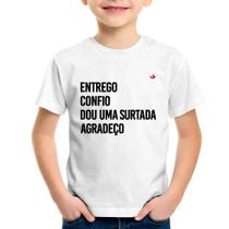 Camiseta Infantil Dou uma surtada - Foca na Moda