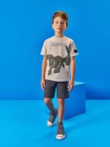 Camiseta Infantil Dragons Banguela Bege Divertto Camiseta Infantil Dragons Banguela Bege Divertto