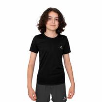 Camiseta Infantil Dry Basic Muvin - Proteção Solar FPS UV50 - Corrida, Caminhada e Academia