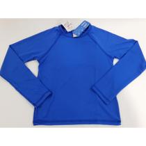 Camiseta Infantil Dry Brandili Proteção UV Azul Menino Praia Camiseta Infantil Dry Brandili Proteção UV Azul Menino Praia