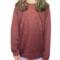 Camiseta Infantil Dry Fit Proteção Uv35+ Manga Longa Unissex