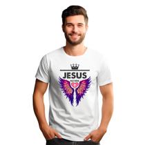 Camiseta Infantil e Adulto Ele nos Amou Blusa Evangelica 100% Algodão