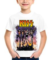 Camiseta Infantil e adulto Kiss Destroyer