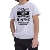 Camiseta Infantil Edicao Original 1972