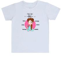 Camiseta Infantil Ela é de Áries