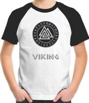 Camiseta Infantil Emblema Viking