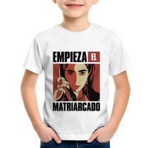 Camiseta Infantil Empieza el matriarcado - Foca na Moda